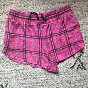 pink sleeping shorts